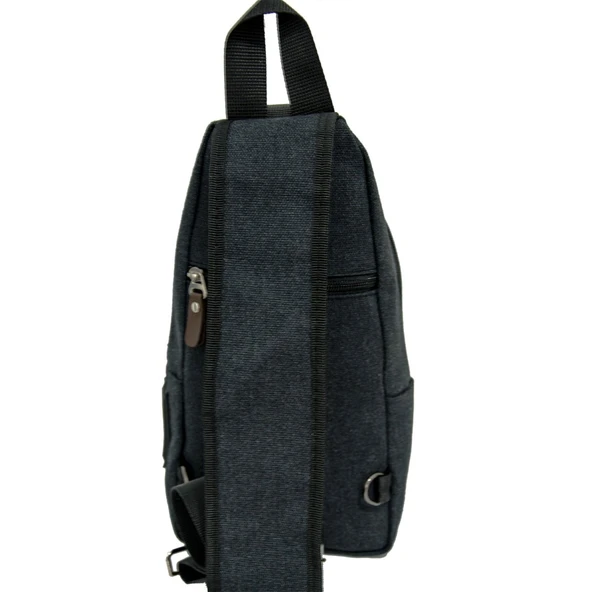Lederax Usb Girişli Çift Taraf Askılı Göğüs Çantası Bodybag - 5