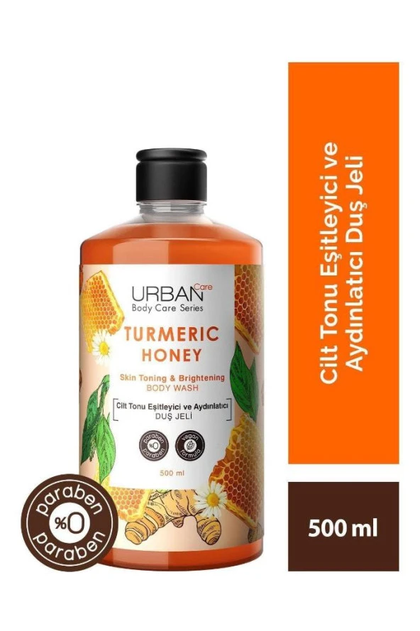 Urban Care Turmeric Honey Cilt Tonu Esitleyici Ve Aydınlatıcı Duş Jeli 500 Ml-vegan - 2