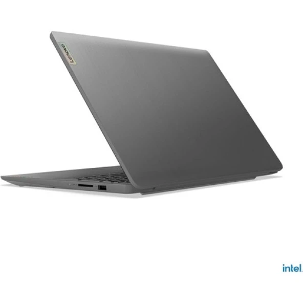Lenovo Ideapad 3 15ITL6 Dizüstü Bilgisayar, Intel Core I3-1115G4 (2c / 4t, 3.0/4.1ghz, 6mb) Işlemci, 8 GB Ram, 256 GB Ssd, 15.6 Inç Fhd (1920X1080) Tn 250NITS Anti-Glare Ekran, Freedos, 82H803NTTX - 2
