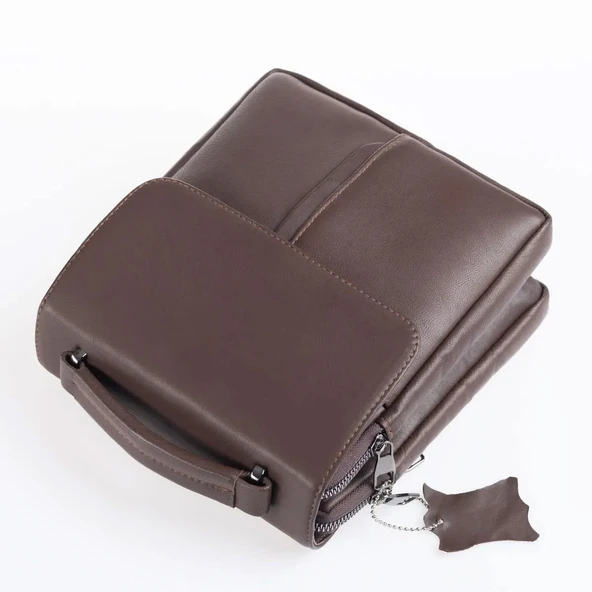 Lederax Hakiki Deri El ve Omuz Çantası LD477 - Resim 11