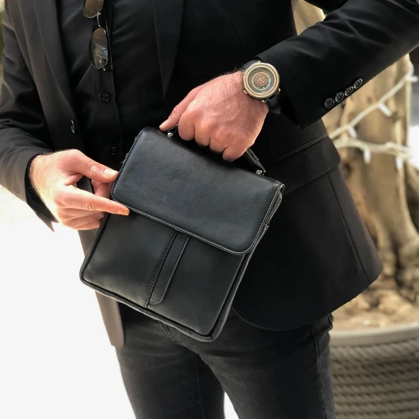 Lederax Hakiki Deri El ve Omuz Çantası LD477 ürün görseli