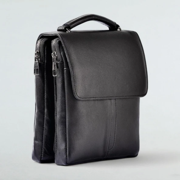 Lederax Hakiki Deri El ve Omuz Çantası LD477 - Resim 2