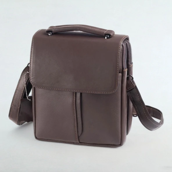 Lederax Hakiki Deri El ve Omuz Çantası LD477 - Resim 3