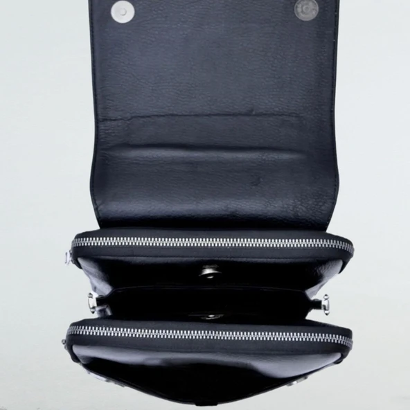 Lederax Hakiki Deri El ve Omuz Çantası LD477 - Resim 5