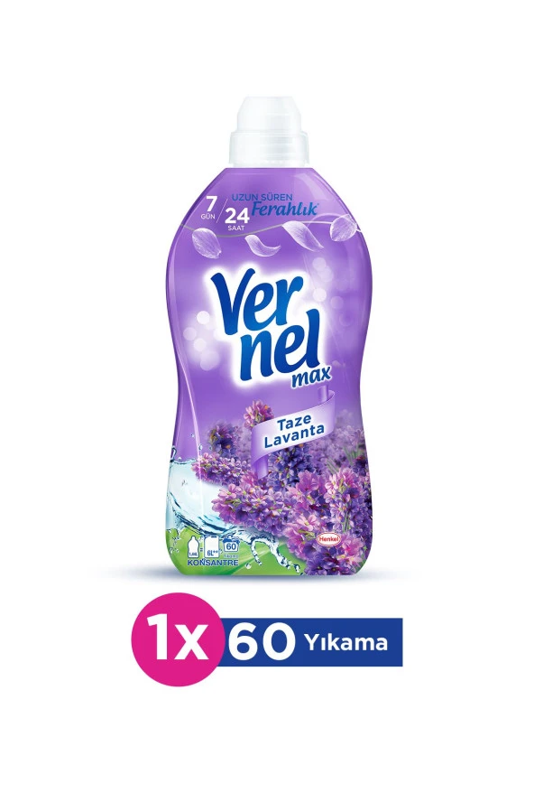 Max Taze Lavanta Konsantre Sıvı Çamaşır Yumuşatıcısı 1440 Ml