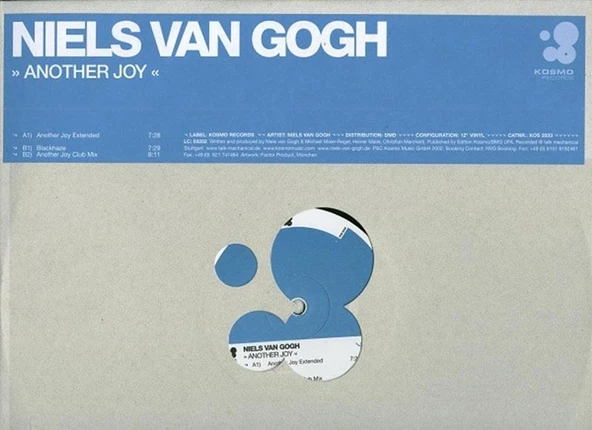 Niels Van Gogh – Another Joy Trance Vinly Plak alithestereo