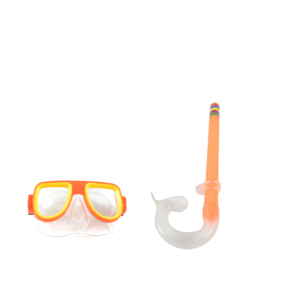 Şnorkel Maske Şnorkel Set Turuncu