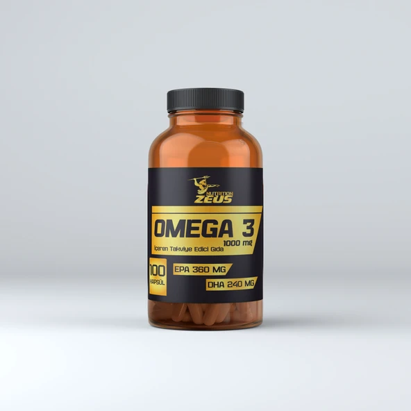 Zeus Nutrıtıon Omega-3 & Krill Oil 100 Kapsül