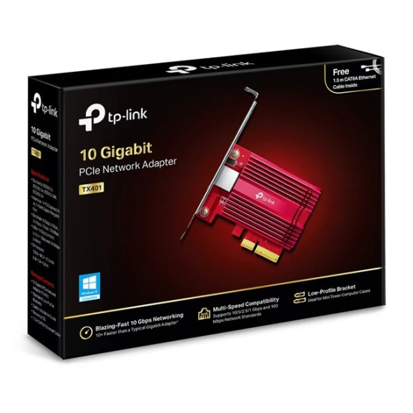 TP-LINK Tp-Link TX401 Gigabit PCIe Ag Adaptörü