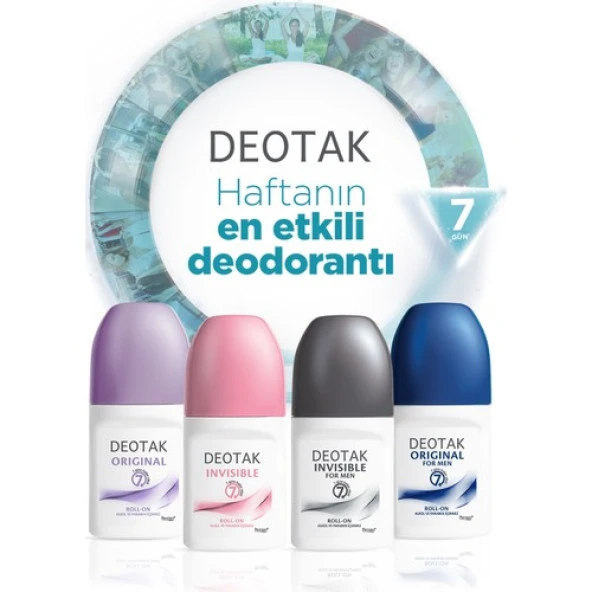 Deotak Invisible For Men Roll-on Deodorant 35 ml - 5