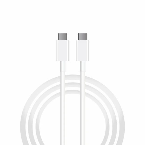 Winex Tecno Spark 10C İle Uyumlu 3A 45W Type-C to Type-C 3Metre Data ve Hızlı Şarj Kablosu ürün görseli