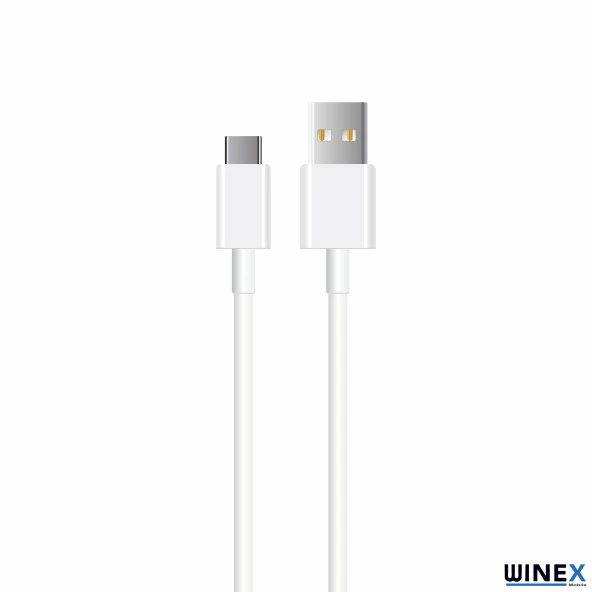 Winex Samsung Galaxy Z Flip 5 İle Uyumlu 3A 45W UsbA to Type-C 3Metre Data ve Hızlı Şarj Kablosu - 3