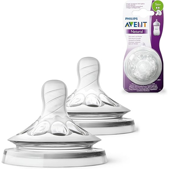 Philips Avent SCF042/27  Biberon Emziği 1+ Ay 2'li