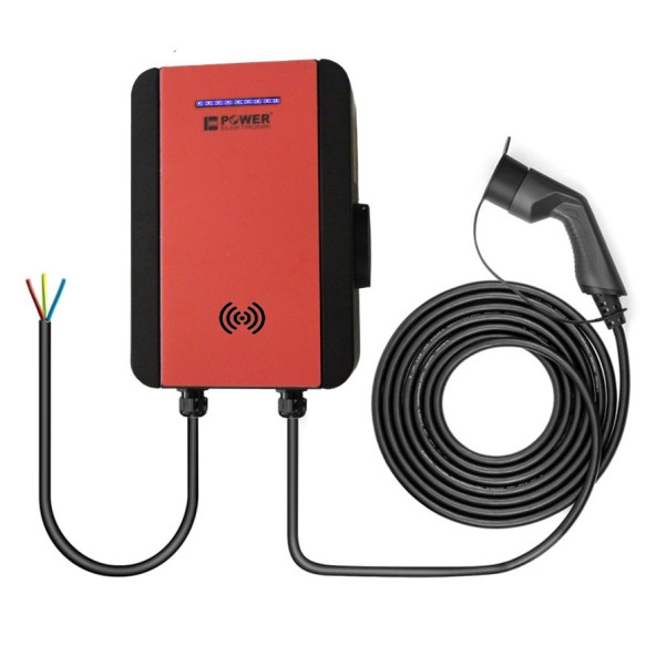 PWR11 HOME-EVC-7.4 kW WALLBOX - 5 MT KABLO ÇIKIŞLI ELEKTRİKLİ ARAÇ ŞARJ CİHAZI - 10