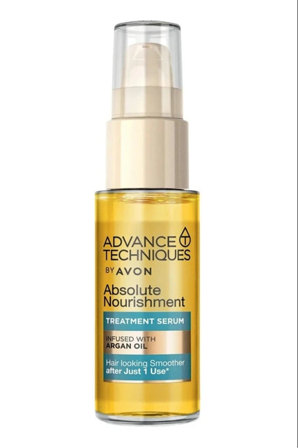 AVON Advance Techniques Argan Yağı Içeren Besleyici Saç Serumu 30 ml Beşli Set