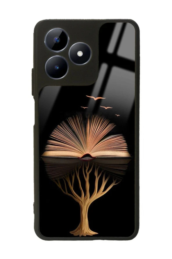Oppo Realme C53 Kitap Tasarımlı Glossy Telefon Kılıfı