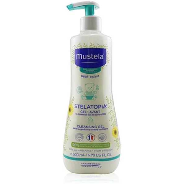 Mustela Stelatopia Çok Kuru Ciltler İçin Şampuan 500 ml