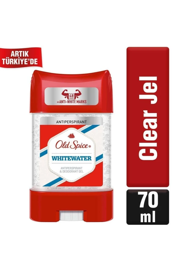 Old Spıce  Antıperspirant Clear Jel  Whitewater 70 ml 1 Adet ürün görseli