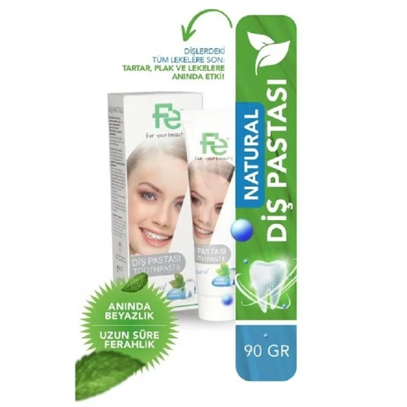 Fe Naturel Diş Pastasi 90 gr ürün görseli