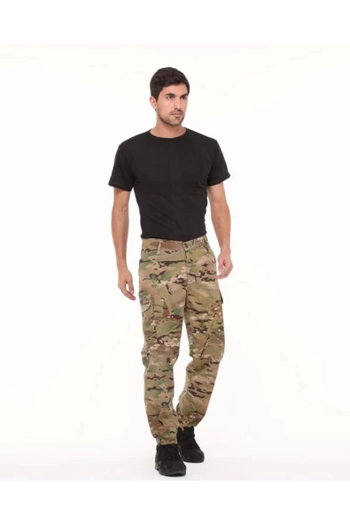 Tactical Multicam Kamuflaj Pantolon - 3