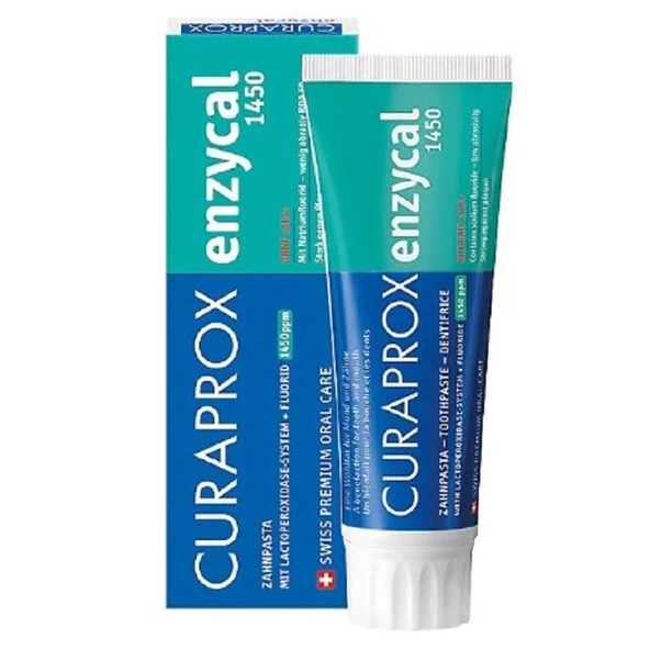Curaprox Enzycal Diş Macunu 1450 PPM 75ml