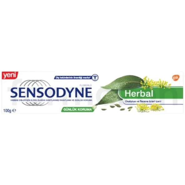 Sensodyne Diş Macunu Günlük Koruma Herbal 100 ml