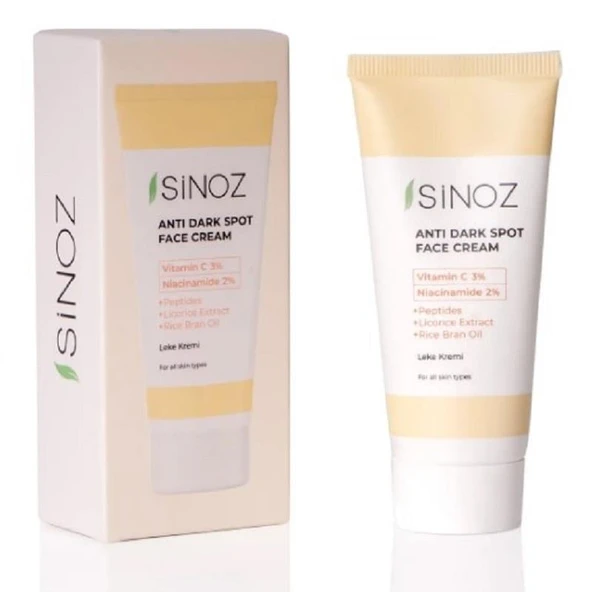 Sinoz Anti-Dark Spot Face Cream Leke Kremi 40 ml - 2