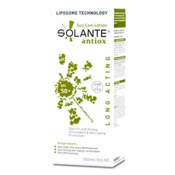 Solante Antiox Sun Care Losyon SPF50 150 ml