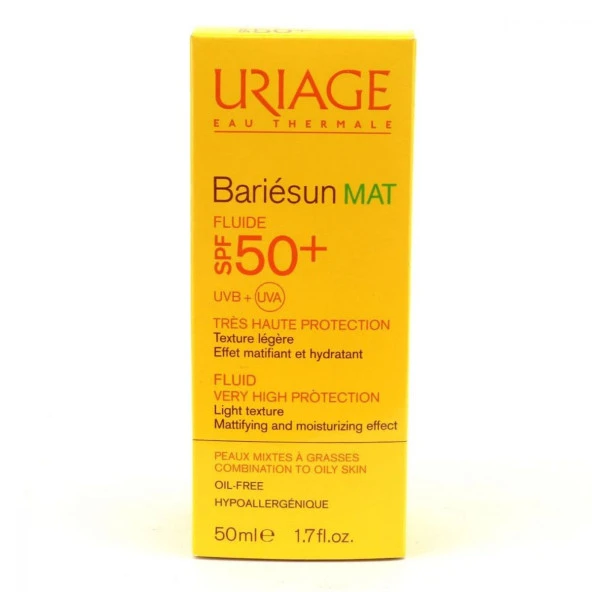 Uriage Bariesun Matifying Fluid SPF50+ 50 ml