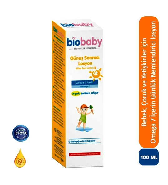 Biobaby Güneş Sonrası Losyon 100 ml ürün görseli