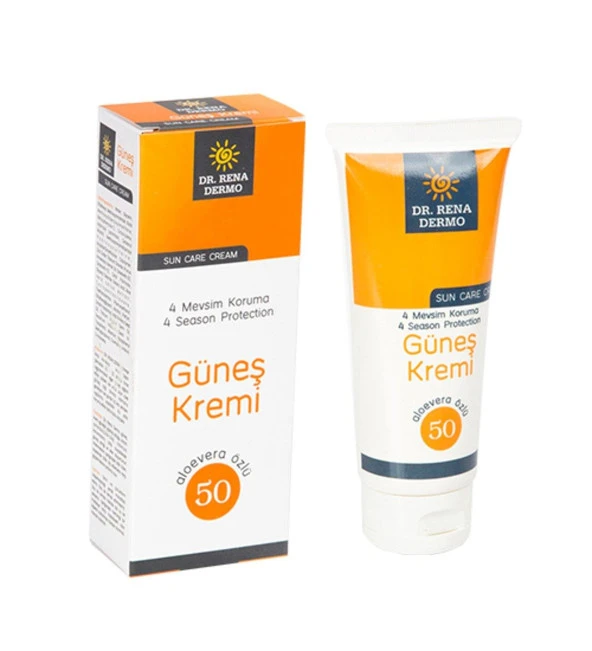 Dr. Rena Dermo Güneş Kremi SPF50 Kuru Hassas ve Güneşe Karşı Tolerensı Olmayan Ciltler 100 ml