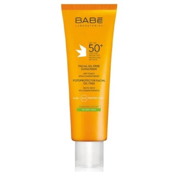 Babe Facial Oil Free Sunscreen SPF50+ Dry Touch 50 ml