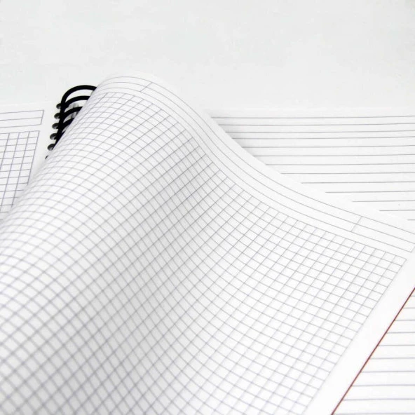 Çınar Im Smart A4 4+2 150 Yaprak Plastik Kapak Spiralli Ayraçlı Defter 62052 - 3