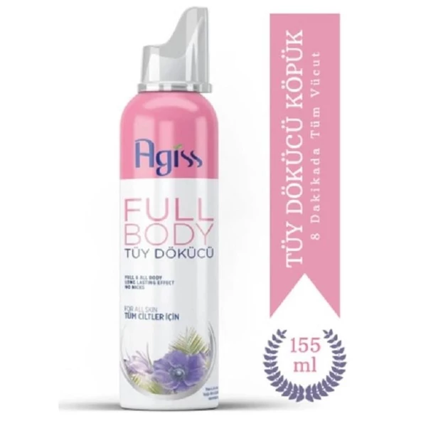 Agiss Full Body Tüy Dökücü Köpük Sprey 155 ml ürün görseli