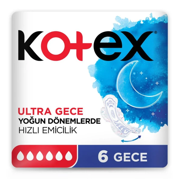 Kotex Ultra Gece 6'lı
