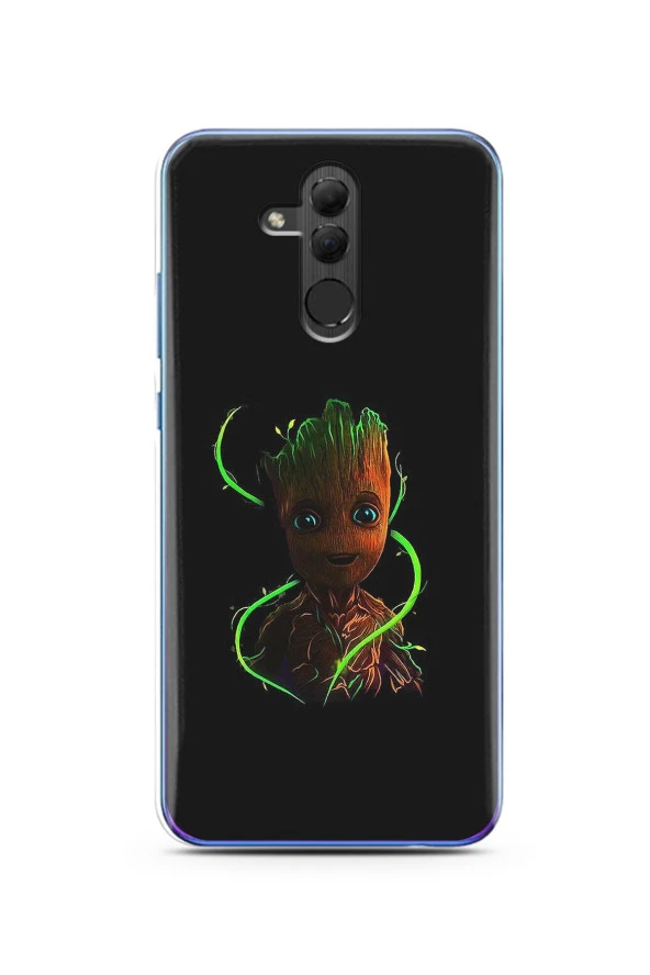 Baby Groot Tasarım Süper Şeffaf Silikon Telefon Kılıfı Huawei Honor 20 Lite