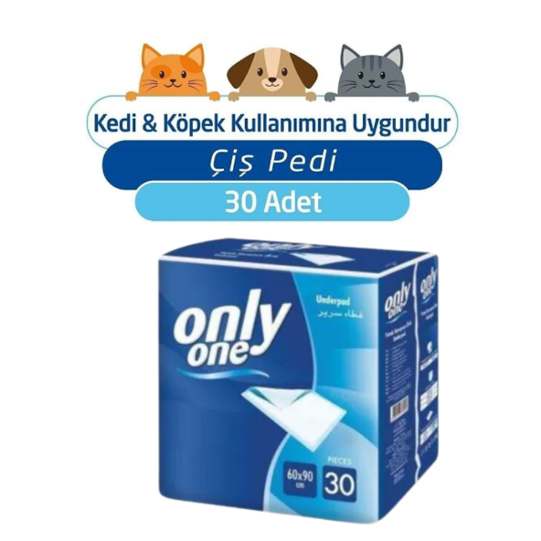 onlyone 60x90 kedi köpek çiş pedi