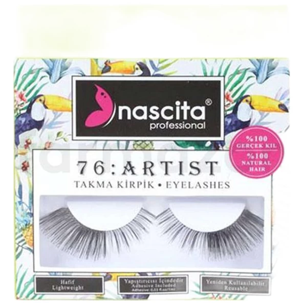 Nascita Artist Takma Kirpik (%100 Gerçek Kıl) No: 76