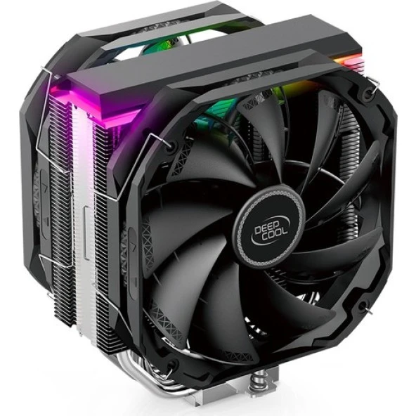 Deep Cool AS500 Plus, Soket Intel ve Amd, 2X140MM Fan Işlemci Soğutucusu