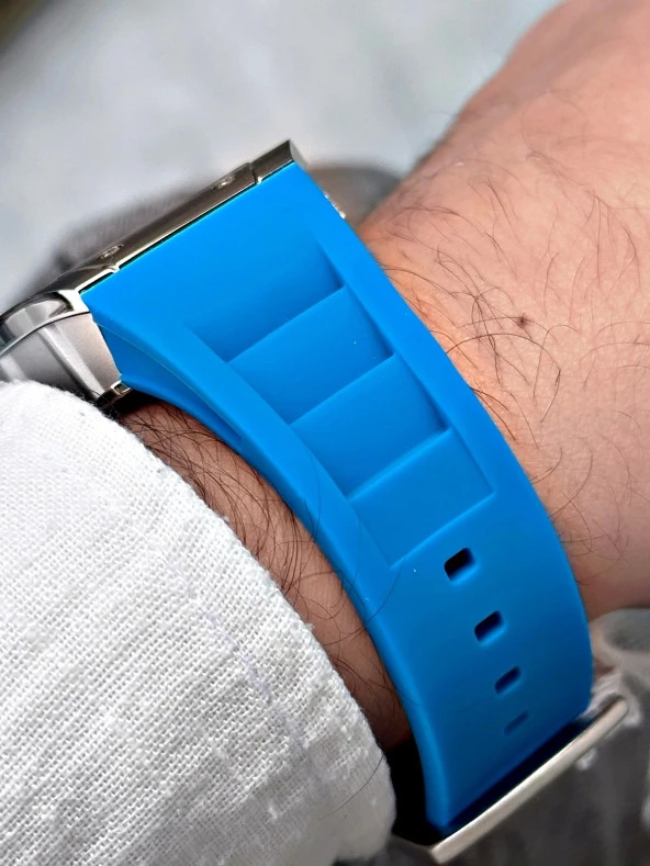 Jg. Polo Clup JPC.1223 14770.07 Silikon Kordon Otomatik Erkek Kol Saati - Resim 2