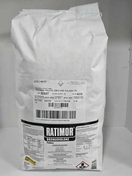 Ratimor Pellets Fare Zehiri | 5 Kg