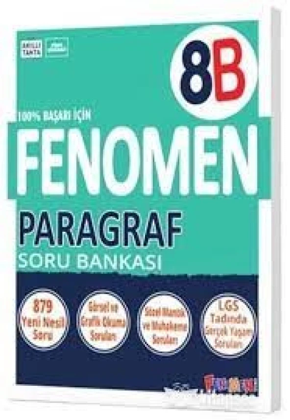 8. Sınıf Fenomen Paragraf Soru Bankası Gama Yayınları 2024