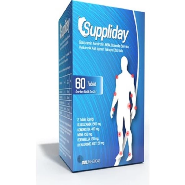 Suppliday 60 Tablet ürün görseli