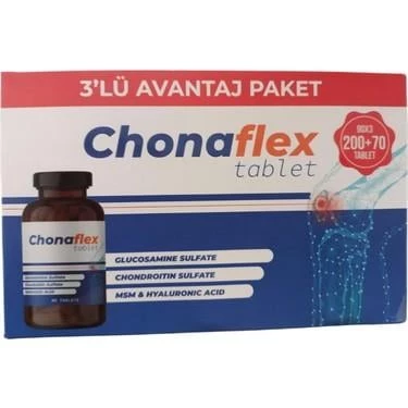 Chonaflex Glucosamine 90 Tablet - 3'lü Avantaj Paket ürün görseli