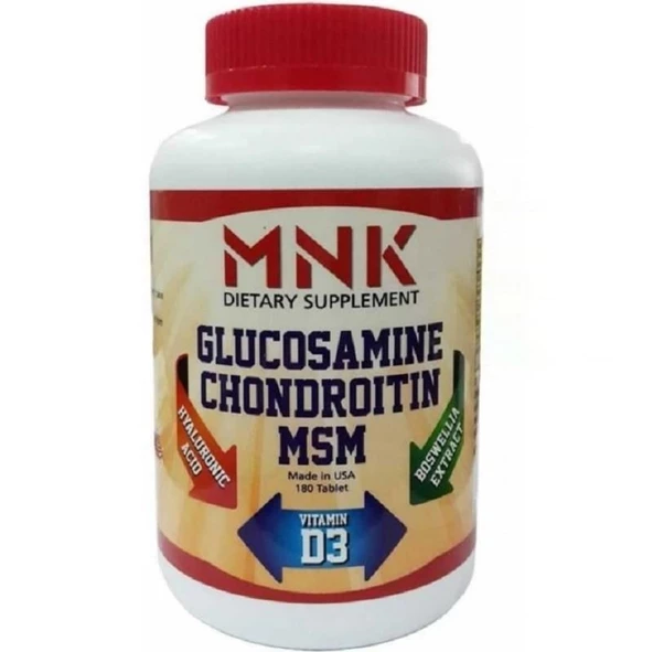 MNK Glucosamine Chondroitin MSM 180 Tablet ürün görseli