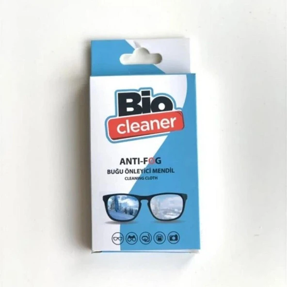 Bio Cleaner Buğu Önleyici Mendil ürün görseli
