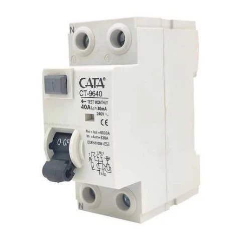 Cata CT-9640 40A 30mA Kaçak Akım Rölesi - 1