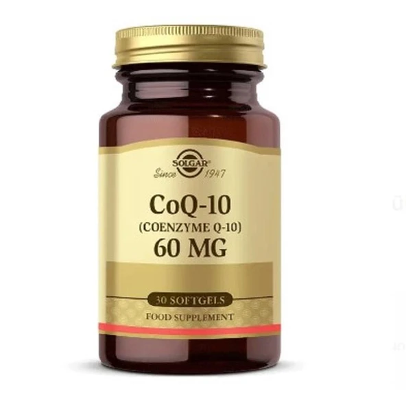 Solgar Coenzyme Q-10 60 mg 30 Kapsül ürün görseli