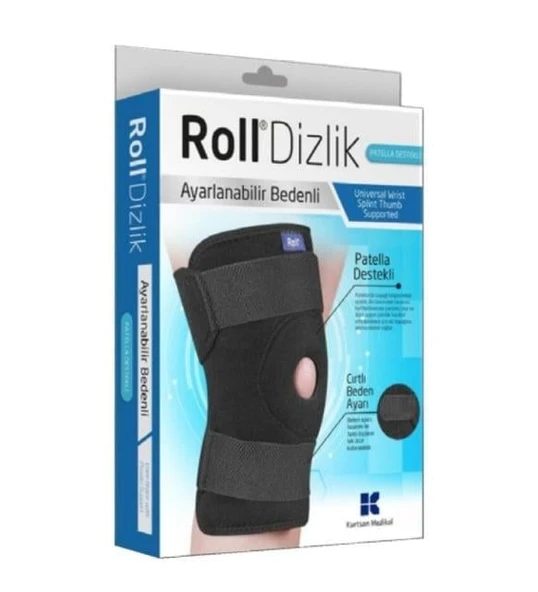 Roll Dizlik Patella Destekli - Ayralanabilir Bedenli