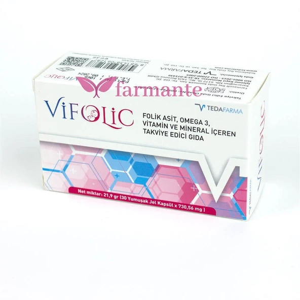 Vifolic 30 Yumuşak Kapsül ürün görseli